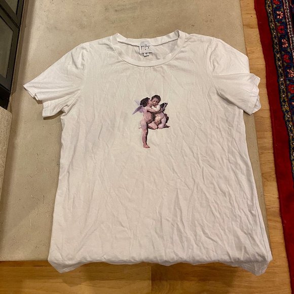 PRINCESS POLLY LITTLE ANGEL CHERUB GRAPHIC TEE - Picture 2 of 4